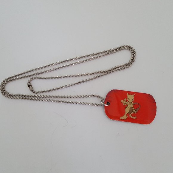 Pokemon Mewtwo #150 Dog Tag Vintage 1999 Nintendo Creatures, inc./Game F… - Picture 4 of 5